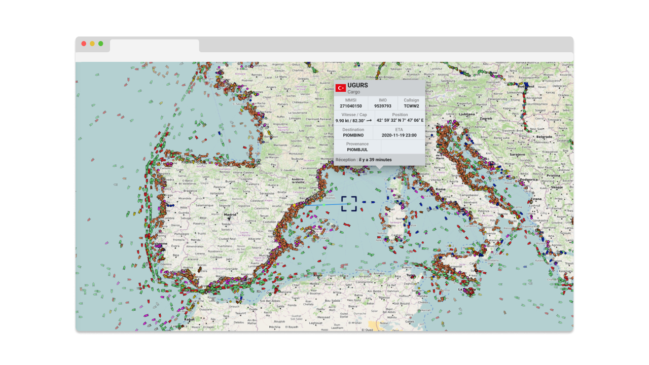 Interface de ANAIS