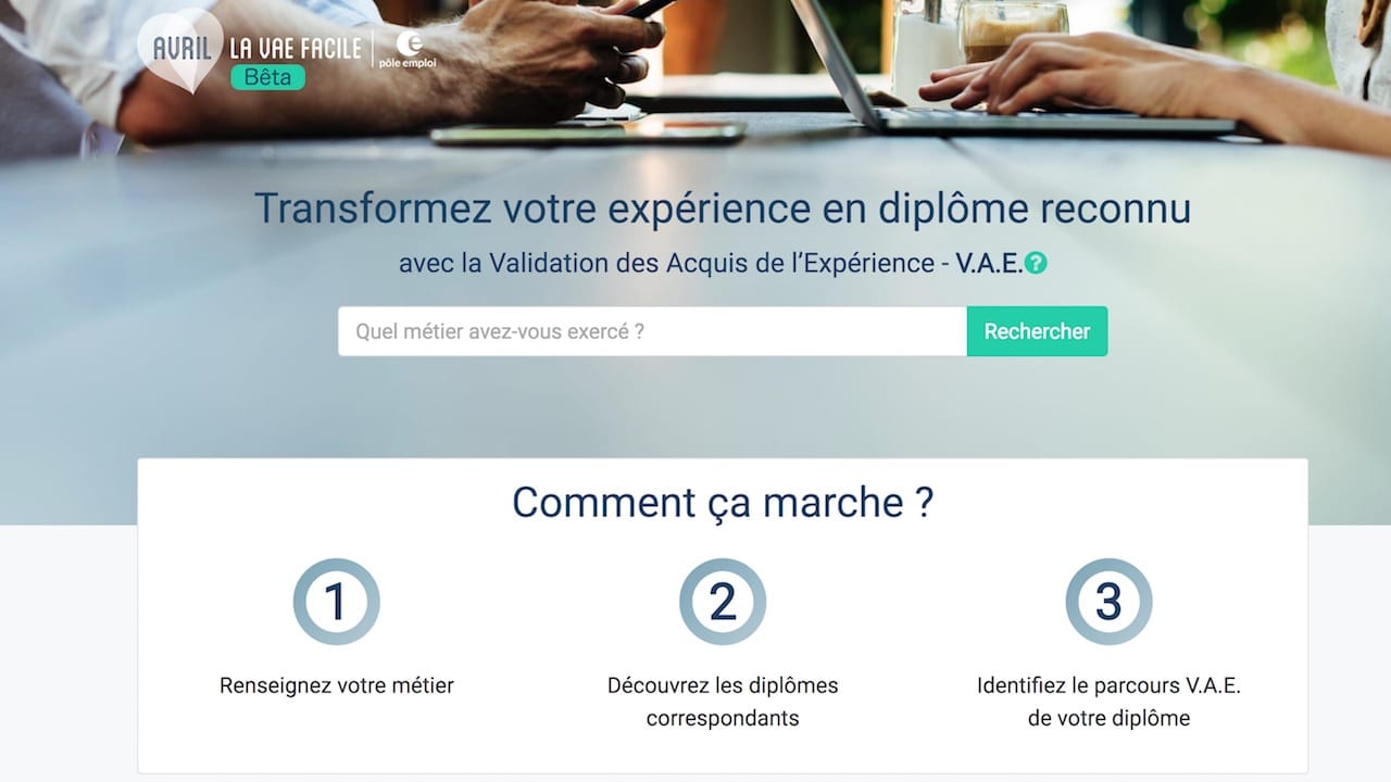 Interface de Avril - La V.A.E. facile