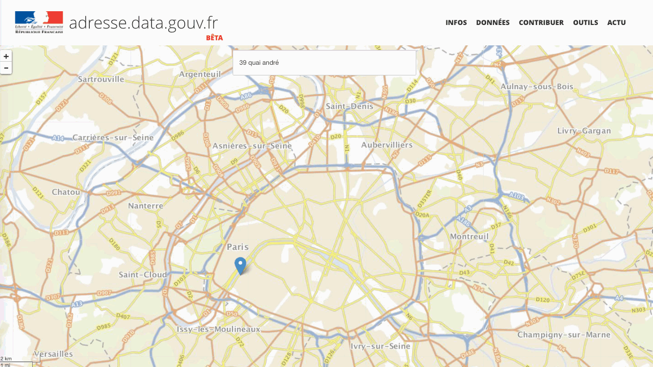 Interface de Base Adresse Nationale