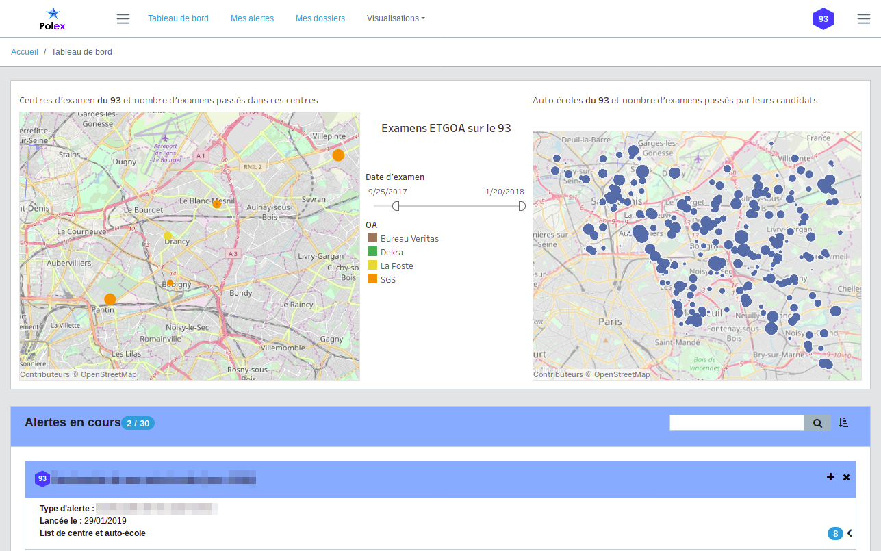 Interface de Polex