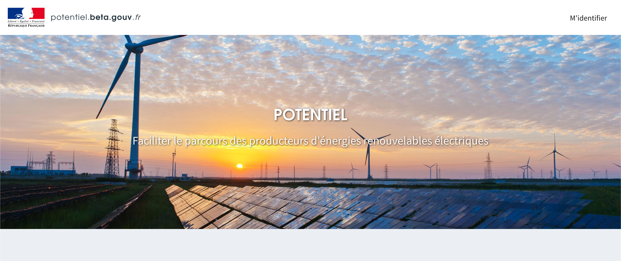 Interface de Potentiel