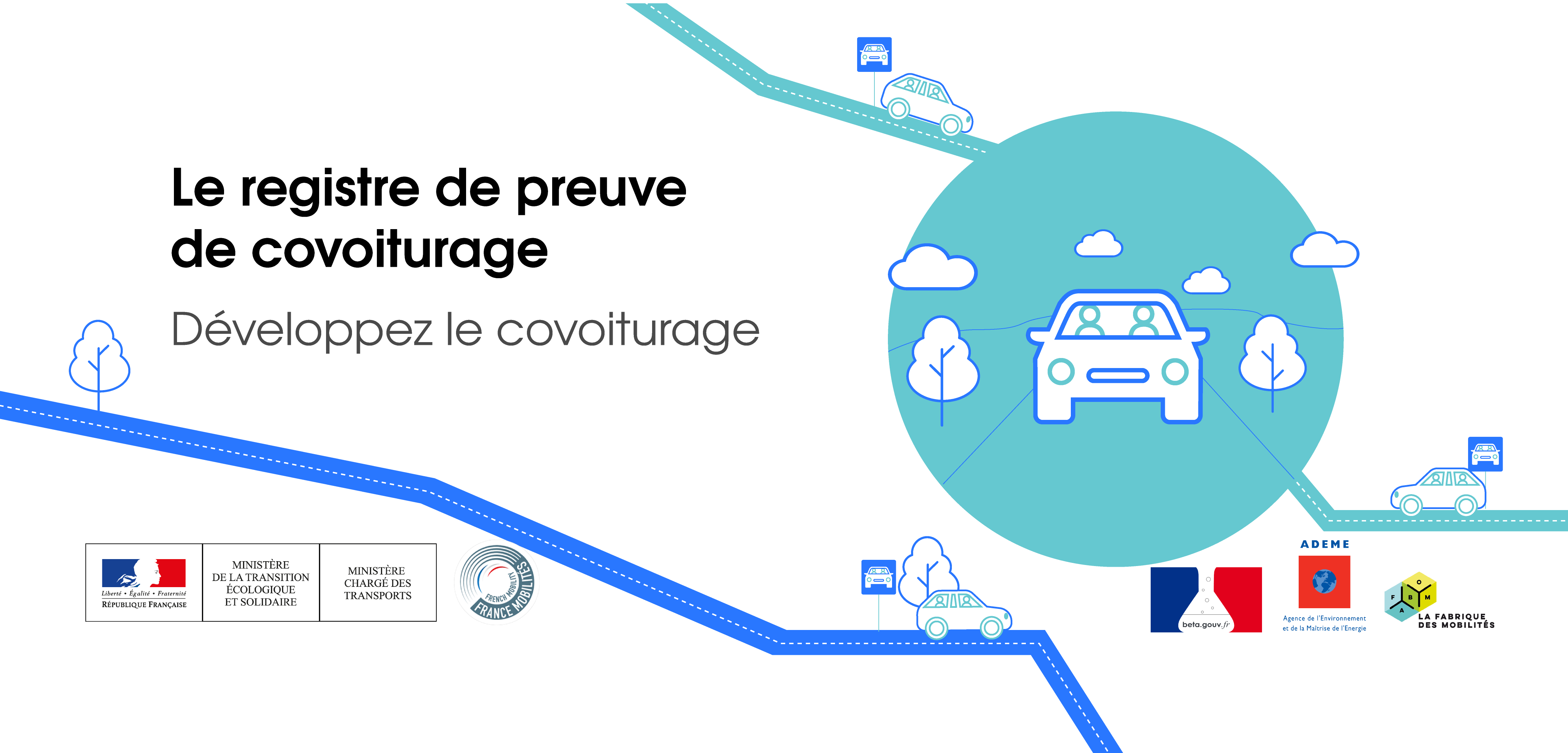 Interface de Registre de preuve de covoiturage