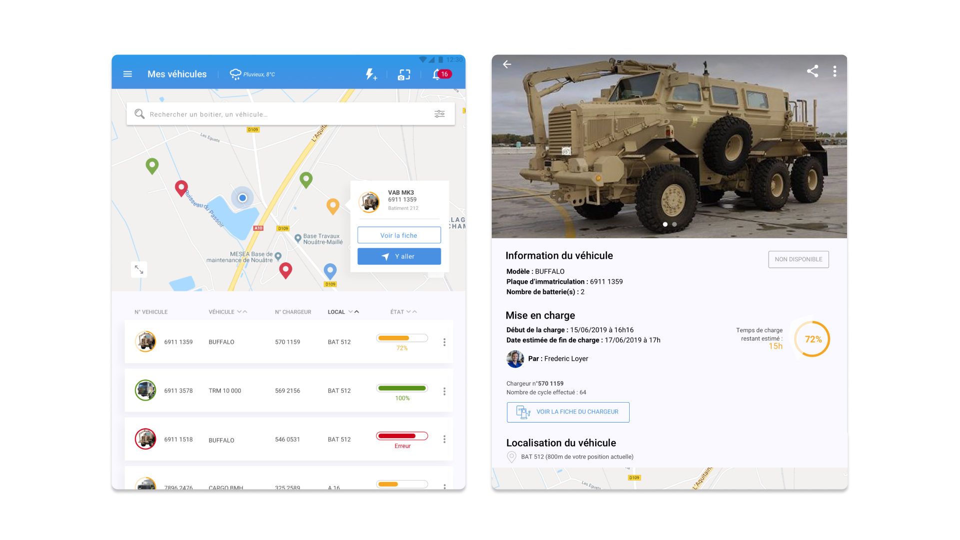 Interface de Smart remisage